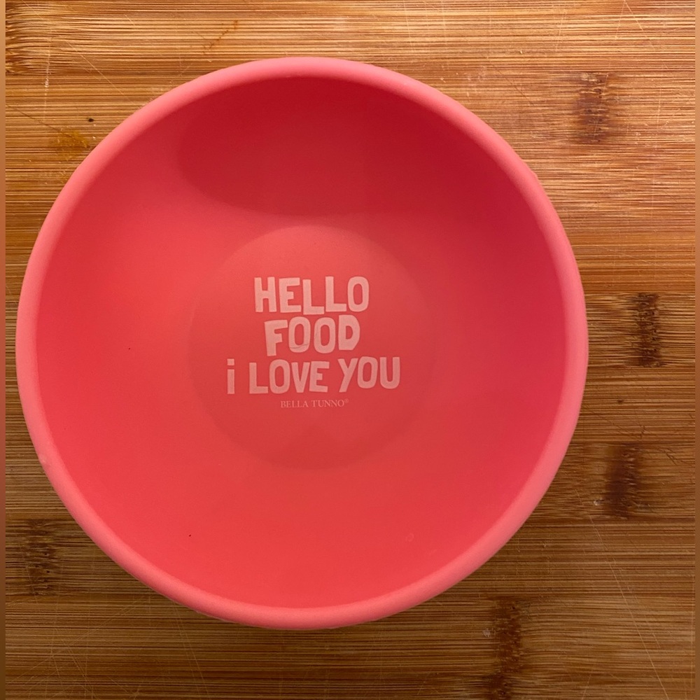 Bella Tunno “Hello Food I Love You” Wonder Bowl